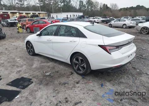 2021 Hyundai Elantra Hybrid Limited z USA, uszkodzony, nr VIN KMHLN4AJ9MU008458